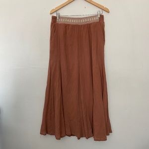 Garnet Hill Maxi Skirt